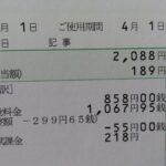 電気代2000円