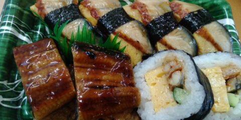 鰻寿司セット