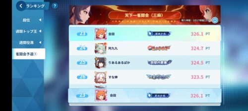 天下一雀闘会