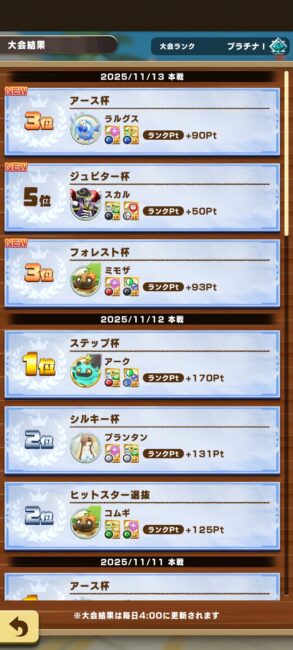 スカル選手撃沈