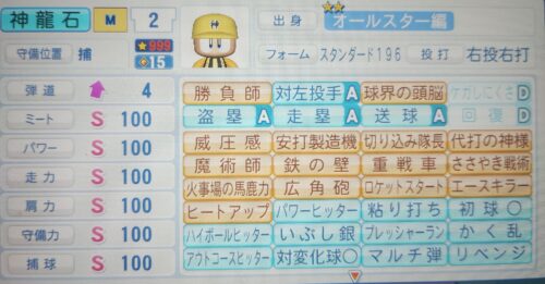 パワプロ　神龍石